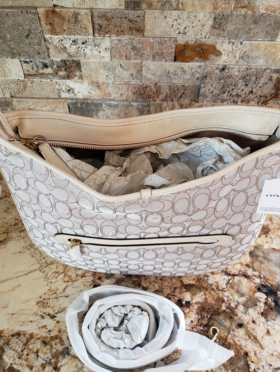 NWT Authentic COACH Jaquard Tabby Hobo - Picture 10 of 14